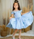 Star Embroidery Dress - Image 5