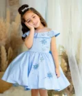 Star Embroidery Dress - Image 3