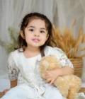 White Georgett  Dress - Image 3