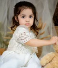 White Georgett  Dress - Image 10