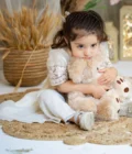 White Georgett  Dress - Image 5