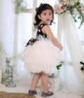 Black Big Polka Dot Dress - Image 3