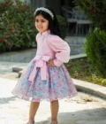 Pink Velvet Dress - Image 2