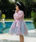 Pink Velvet Dress - Image 3