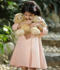 Peach Banana Crepe Dress - Image 2