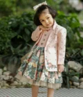 Peach Coat Dress