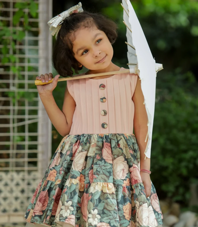 Peach Coat Dress - Image 3